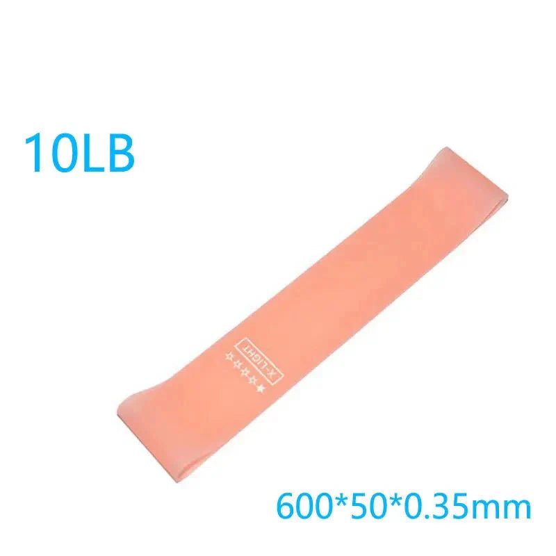Elastic Resistance Bands Set for Yoga, Pilates, and Strength Training - 5 - Pack - Mi tiendaMi tiendaTender pinkEF9A92