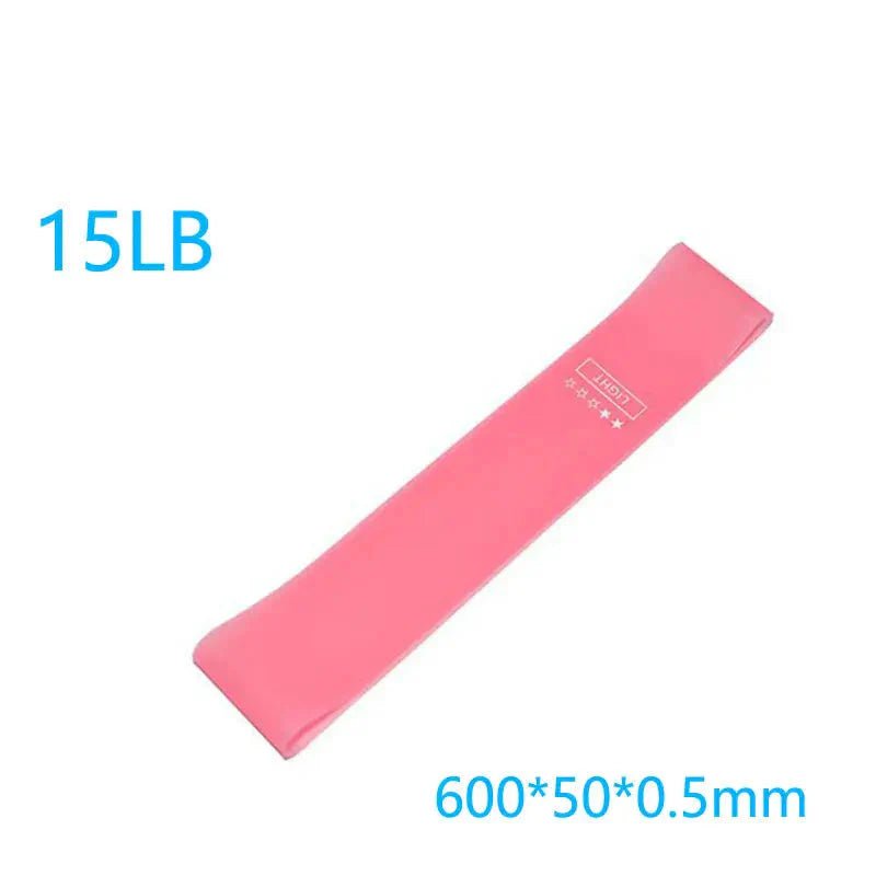 Elastic Resistance Bands Set for Yoga, Pilates, and Strength Training - 5 - Pack - Mi tiendaMi tiendaPinkF19BAA
