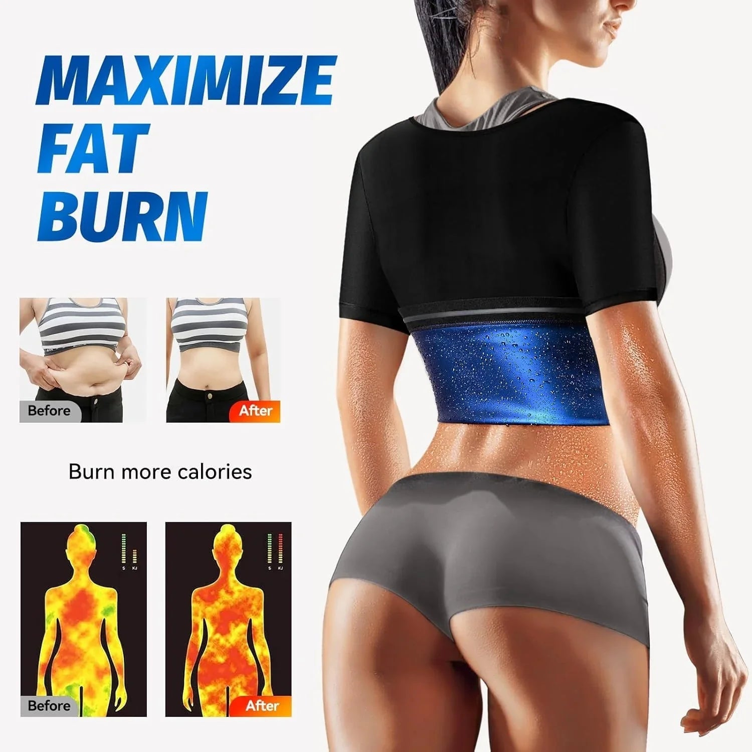 Sauna Suit for Women - Mi tiendaMi tiendaBlackSauna Suit for Women