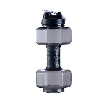 2500Ml Dumbbell Water Bottle Thickened Non - Slip PP Large Capacity Water Bottle Fitness Kettle Gym Dumbbell Shaped Sports Bottle - Aury SportAury SportBlack2500Ml Dumbbell Water Bottle Thickened Non - Slip PP Large Capacity Water Bottle Fitness Kettle Gym Dumbbell Shaped Sports Bottle