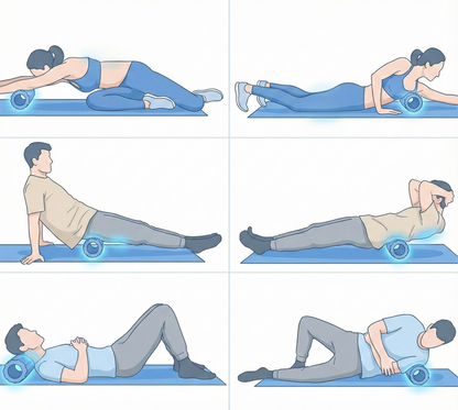 Rodillo de masaje muscular | Aury Sport