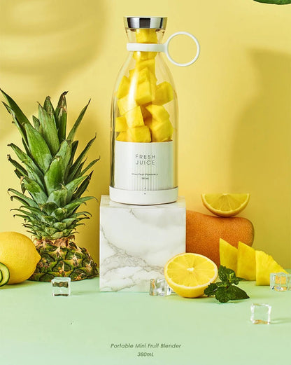 Batidora Eléctrica Portátil Multifunción (350 ml) - Aury SportAury SportBlancoBatidora portátil | Aury Sport