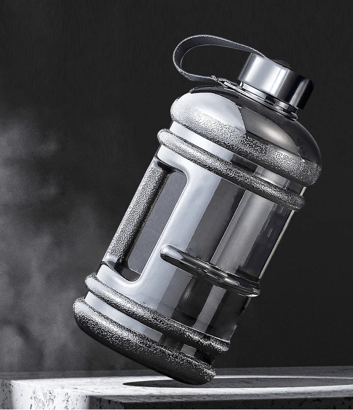 Botella Deportiva 2L - Aury SportAury SportTransparent2L Portable PETG Large Capacity Water Bottle Training Sports Workout Drink Bottle Shaker Bottle with Handle Outdoor Gym