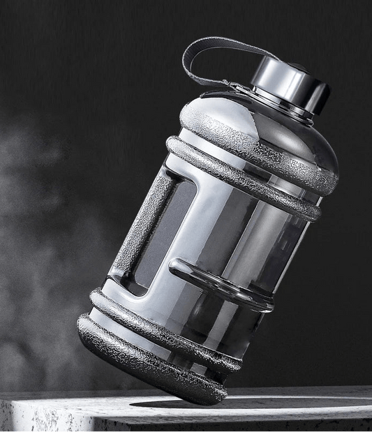 Botella Deportiva 2L - Aury SportAury SportTransparent2L Portable PETG Large Capacity Water Bottle Training Sports Workout Drink Bottle Shaker Bottle with Handle Outdoor Gym