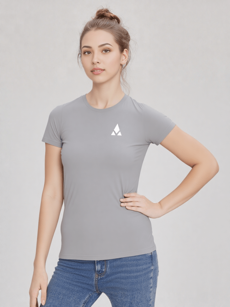 Camiseta manga corta mujer - Aury SportAury SportNegrocamiseta manga corta | Aury Sport