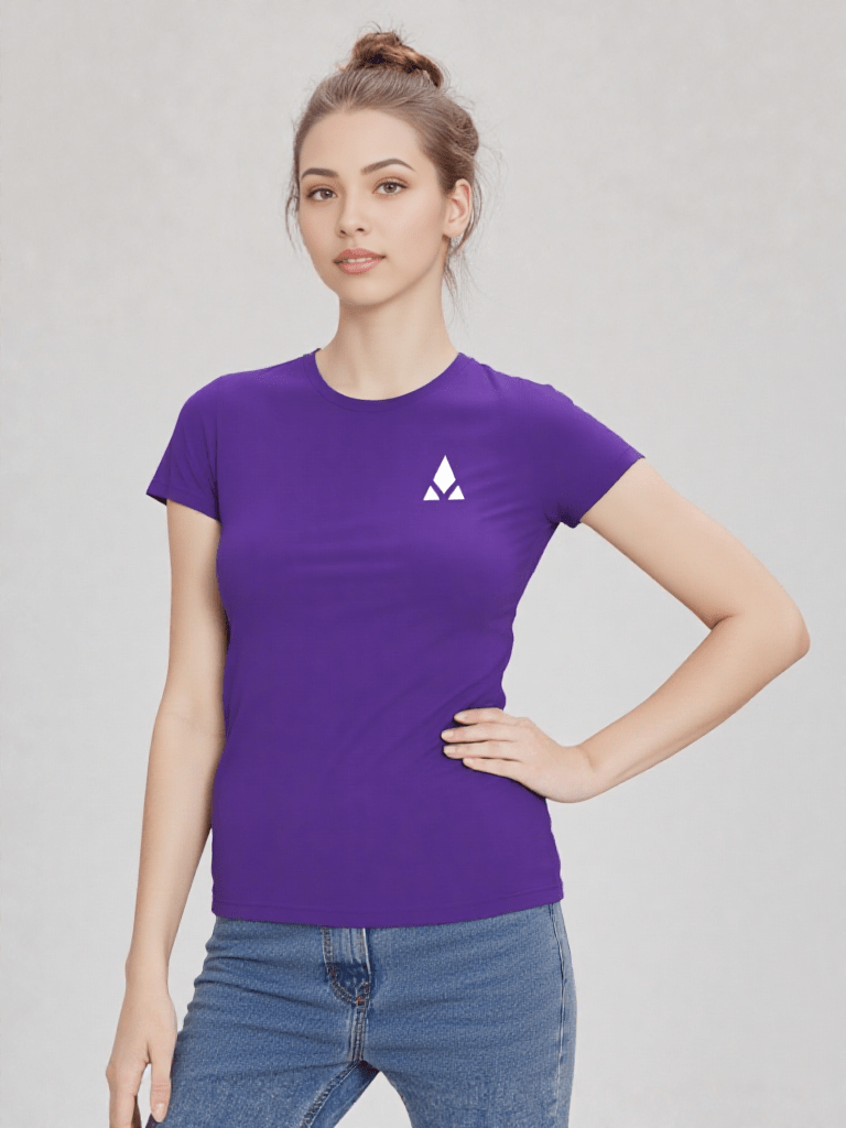 Camiseta manga corta mujer - Aury SportAury SportNegrocamiseta manga corta | Aury Sport