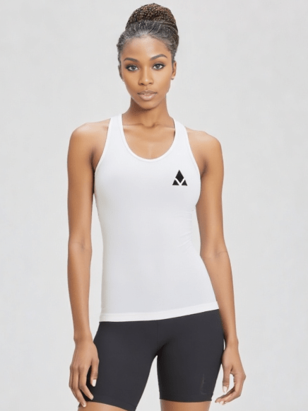 Camiseta sin mangas Mujer - Aury SportAury SportBlancoCamiseta sin mangas | Aury Sport