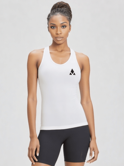 Camiseta sin mangas Mujer - Aury SportAury SportBlancoCamiseta sin mangas | Aury Sport