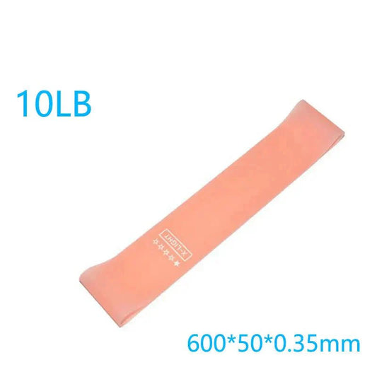 Elastic Resistance Bands Set for Yoga, Pilates, and Strength Training - 5 - Pack - Mi tiendaMi tiendaTender pinkEF9A92