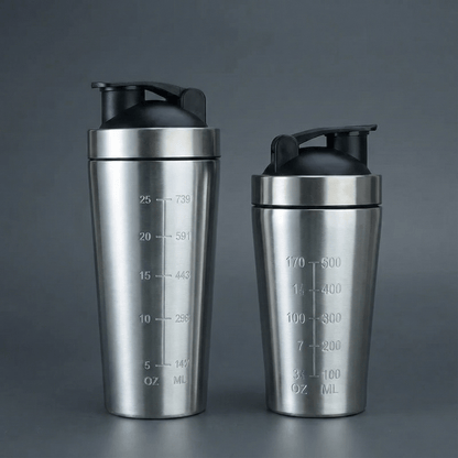 Shaker de Acero Inoxidable 500/750ml - Aury SportAury Sport750Ml - BlackShaker de Acero Inoxidable 500/750ml