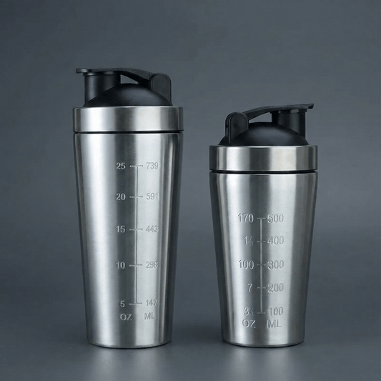 Shaker de Acero Inoxidable 500/750ml - Aury SportAury Sport750Ml - BlackShaker de Acero Inoxidable 500/750ml