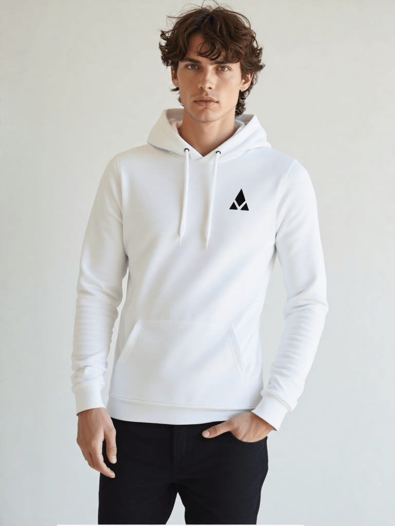 Sudadera blanca - Aury SportAury SportBlancoSudadera con capucha Aury Sport