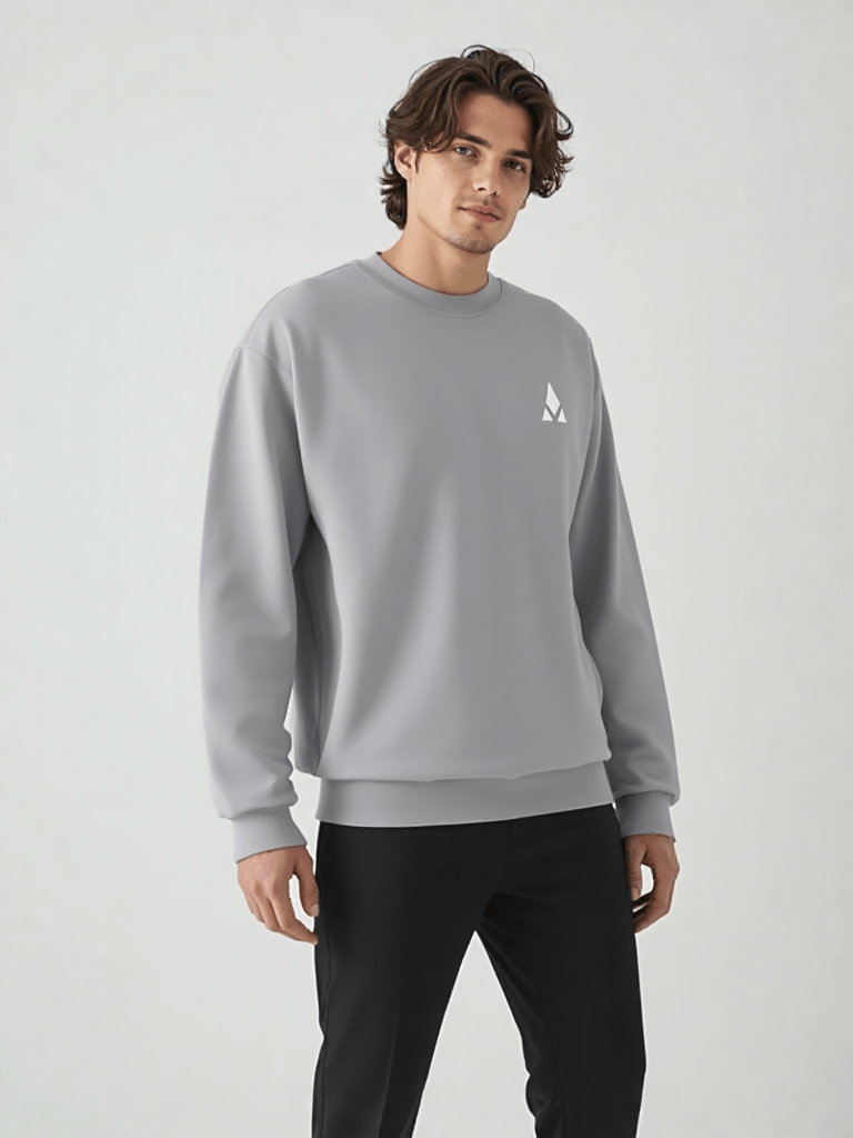 Sudadera cuello redondo - Aury SportAury SportNegrosudadera cuello redondo Aury Sport