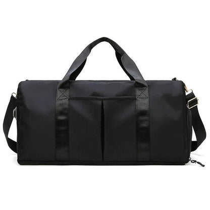 Waterproof Fitness Sports Travel Duffel Bag - Versatile Weekender for Men and Women - Mi tiendaMi tiendaBlack000000