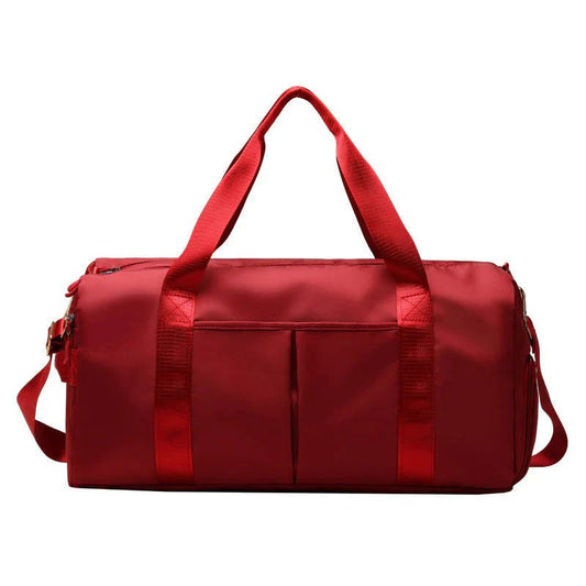 Waterproof Fitness Sports Travel Duffel Bag - Versatile Weekender for Men and Women - Mi tiendaMi tiendaRedC91516
